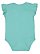 Infant Flutter Sleeve Bodysuit Saltwater 1 BACK
