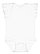 Infant Flutter Sleeve Bodysuit White 1