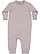 Infant Fleece One Piece Heather 1