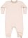 Infant Fleece One Piece Natural Heather 1 Open