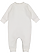 Infant Fleece One Piece White 1