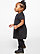 Infant Girls Fine Jersey Dress 1 MODEL-SIDE