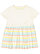 Infant Girls Fine Jersey Dress Natural/Sunkissed Stripe 1