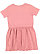 Toddler Fine Jersey Dress Mauvelous/Mauvelous Spot 1 BACK