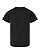 Youth Fine Jersey T-Shirt Black Ghosted Back View