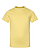 Youth Fine Jersey T-Shirt Butter Ghosted Front View