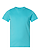 Youth Fine Jersey T-Shirt Caribbean Ghosted Front View