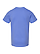 Youth Fine Jersey T-Shirt Carolina Blue Ghosted Back View