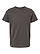 Youth Fine Jersey T-Shirt Charcoal Ghosted Front View