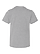 Youth Fine Jersey T-Shirt Heather Ghosted Back View