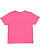 Youth Fine Jersey T-Shirt Hot Pink 1 Back