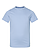 Youth Fine Jersey T-Shirt Light Blue Ghosted Front View