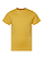 Youth Fine Jersey T-Shirt Mustard Ghosted Front View