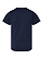 Youth Fine Jersey T-Shirt Navy Ghosted Back View