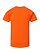 Youth Fine Jersey T-Shirt Orange Ghosted Back View