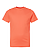 Youth Fine Jersey T-Shirt Papaya Ghosted Front View