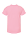Youth Fine Jersey T-Shirt Pink Ghosted Back View
