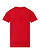 Youth Fine Jersey T-Shirt Red Ghosted Back View