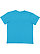 Youth Fine Jersey T-Shirt Turquoise 1 Back
