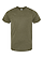 Youth Fine Jersey T-Shirt Vintage Military Green Ghosted Front View