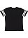 Youth Football T-Shirt Black/White 1 Back