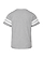 Youth Football T-Shirt Vintage Heather/Blended White Ghosted Back View