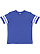 Youth Football T-Shirt Vintage Royal/Blended White 1