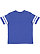 Youth Football T-Shirt Vintage Royal/Blended White 1 Back