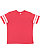 Youth Football T-Shirt Vintage Red/Blended White 1