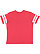 Youth Football T-Shirt Vintage Red/Blended White 1 Back