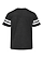 Youth Football T-Shirt Vintage Smoke/Blended White Ghosted Back View