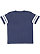 Youth Football T-Shirt VN True Navy/Blended White 1 Back