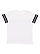 Youth Football T-Shirt White/Black 1 Back