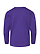 Youth Long Slv Jersey Shirt Purple Ghosted Back View