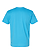 Unisex Fine Jersey T-Shirt Aqua Ghosted Back View