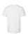 Unisex Fine Jersey T-Shirt Blended White Ghosted Back View