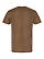 Unisex Fine Jersey T-Shirt Brown Reptile Ghosted Back View