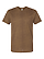 Unisex Fine Jersey T-Shirt Brown Reptile Ghosted Front View