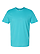 Unisex Fine Jersey T-Shirt Caribbean Ghosted Front View