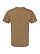 Unisex Fine Jersey T-Shirt Coyote Brown Ghosted Back View