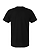 Eco-Friendly CVC T-Shirt Black Ghosted Back View