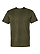 Unisex Fine Jersey T-Shirt Green Reptile Ghosted Front View