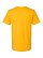 Unisex Fine Jersey T-Shirt Gold Ghosted Back View
