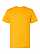 Unisex Fine Jersey T-Shirt Gold Ghosted Front View