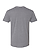 Unisex Fine Jersey T-Shirt Granite Heather Ghosted Back View