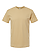 Unisex Fine Jersey T-Shirt Latte Ghosted Front View