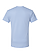 Unisex Fine Jersey T-Shirt Light Blue Ghosted Back View