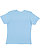 Unisex Fine Jersey T-Shirt Light Blue 1 Back
