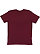 Unisex Fine Jersey T-Shirt Maroon 1 Back