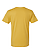 Unisex Fine Jersey T-Shirt Mustard Ghosted Back View